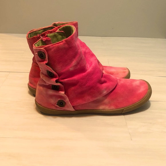 Blowfish Shoes - Blowfish Tie-dye Pink bootie